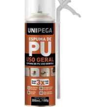 ESPUMA EXPANSIVA PU 190G 300ML UNIPEGA
