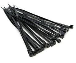 ABRAC NYLON PRETA 2,5 X 80 - 100 PCS FERTAK (1345)