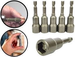 SOQUETE MAG 5 PCS 65 X 11 MM CRV 486511 FERTAK