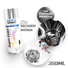 TINTA SPRAY CROMADO METALICO 350 ML/250G (REF:69957327167) TEKBOND