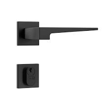 FECHADURA STAM EXTERNA CLASSIC 3200 (40MM) ROSETA QUADRADA BLACK (40712)