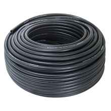 MANGUEIRA POLIETILENO PRETA/MARROM 1/2X1,5 ROLO 100MTS AW.