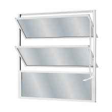 ESQ RAMASSOL/ ALUM BASCULANTE 60X60 BR VIDRO MB SOFT(3145)