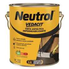 NEUTROL TINTA ASFALTICA IMERMEABILIZANTE LATA 3,6LTS VEDACIT (REF. 121826)