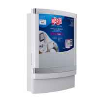 ARMÁRIO P/ BANHEIRO C/ ESPELHO E GAVETA BRANCO TIVOLI 1000000361 HERC