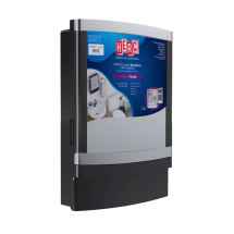 ARMÁRIO P/ BANHEIRO C/ ESPELHO E GAVETA PRETO TIVOLI 1000000364 HERC